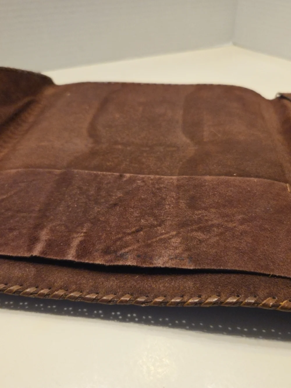 Vintage Leather Document Holder /folder / portfolio